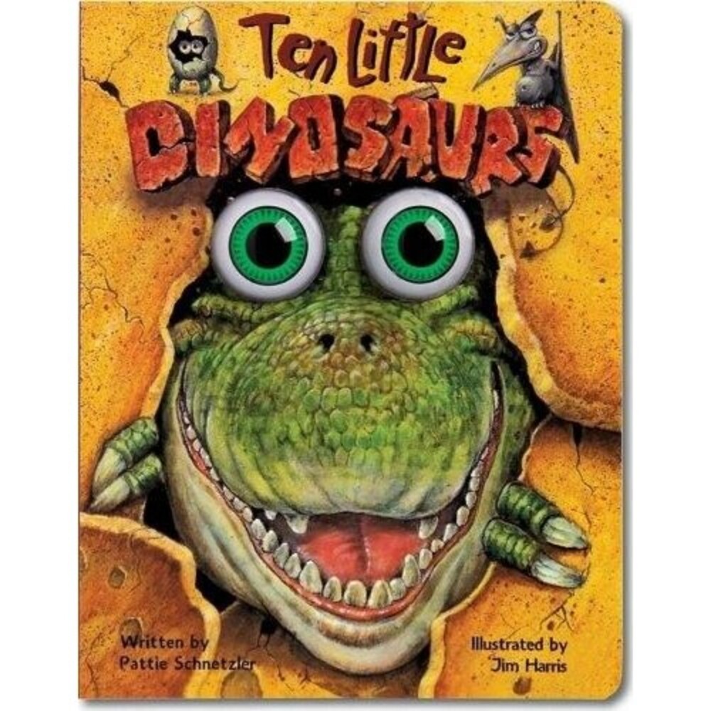 Ten Little Dinosaurs (Eyeball Animation): Board Book Edition